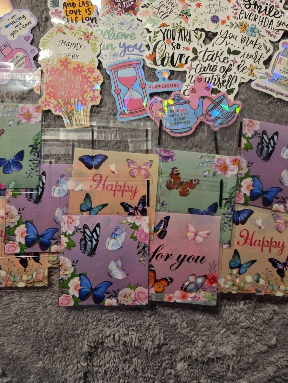 Thank You Resellers Bundle, Cards, Bags & Inspirational Stickers, New #2